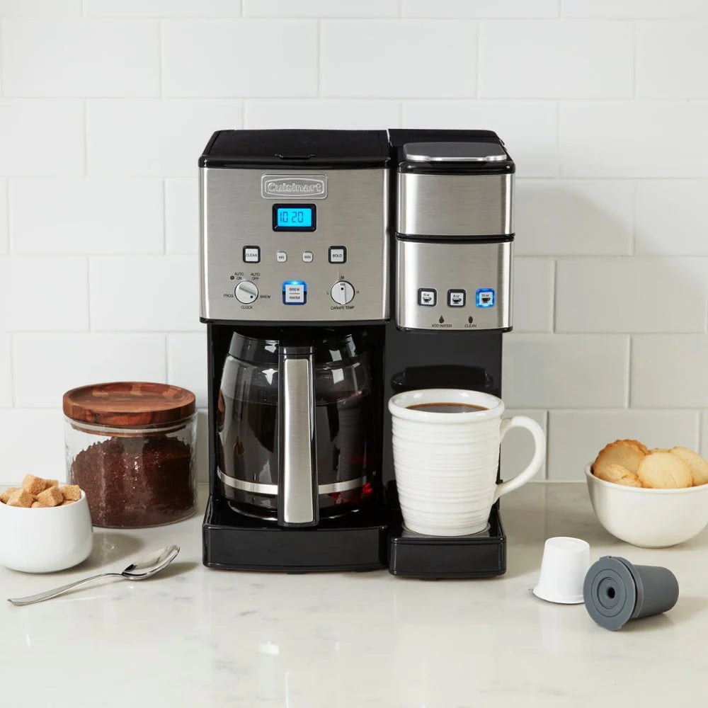 12 Cup Silver Coffeemaker F8374
