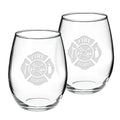 21 oz Stemless Red Wine Glass Set of 2 V86851