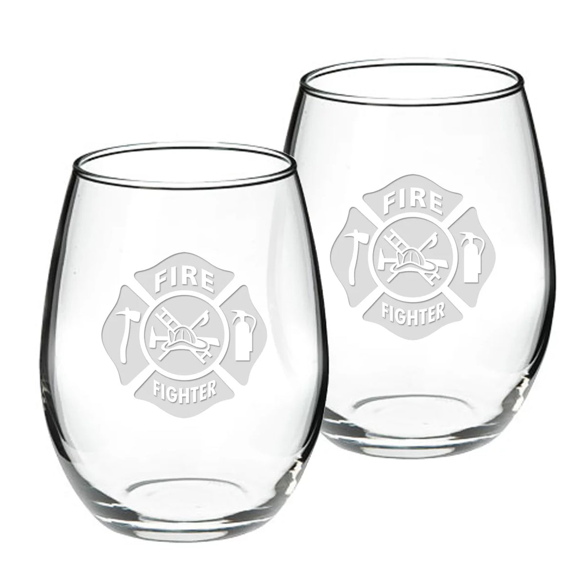 21 oz Stemless Red Wine Glass Set of 2 V86851
