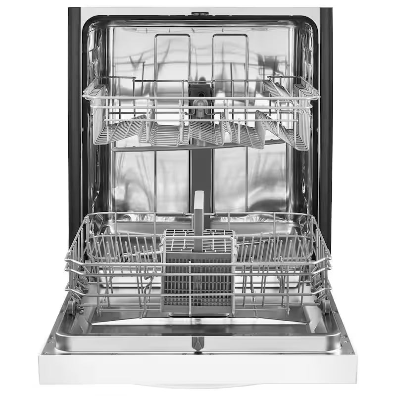 White Tall Tub Dishwasher with Stainless Steel Tub B54551