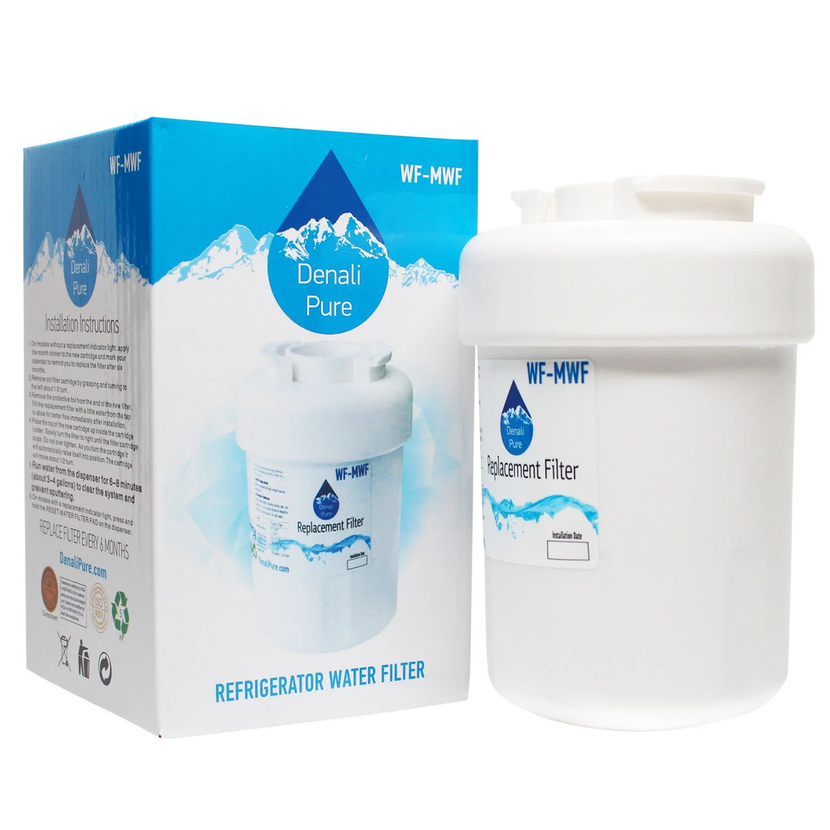 3-Pack Replacement Refrigerator Water Filter O3966