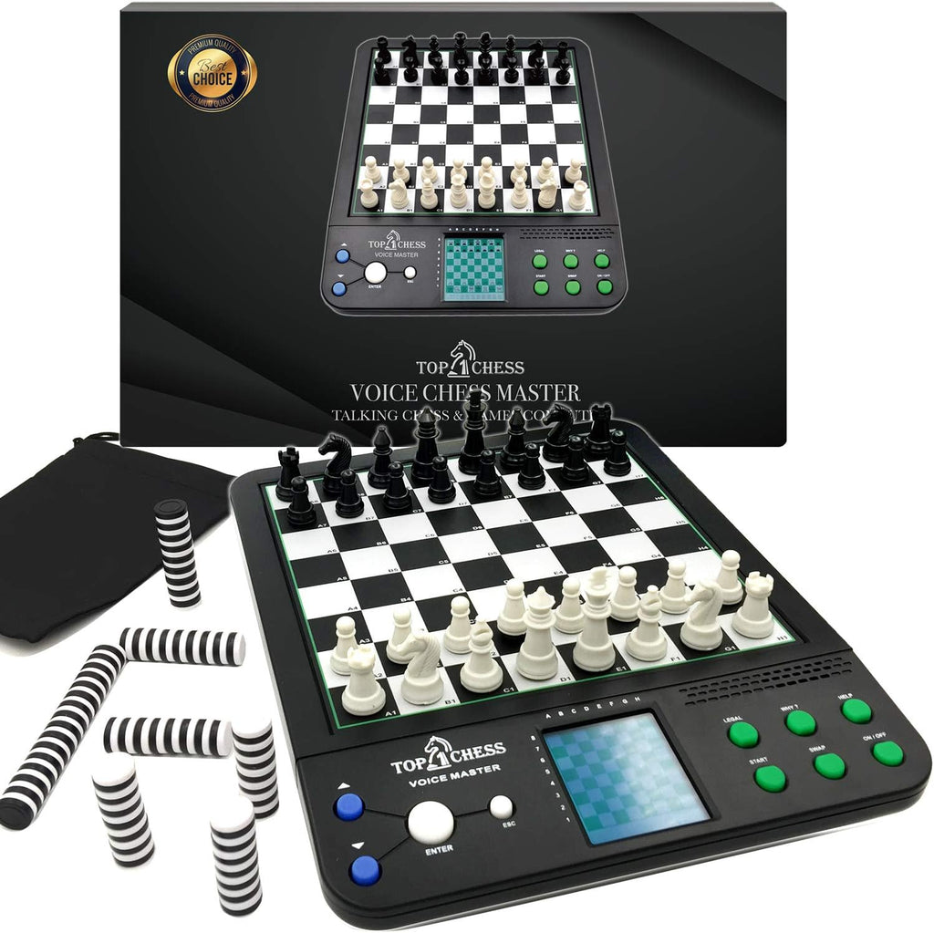Electronic Voice Chess Computer Teaching System M647063