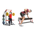Half Rack Power Cage with J-Hooks and Pull Up Bar S1987