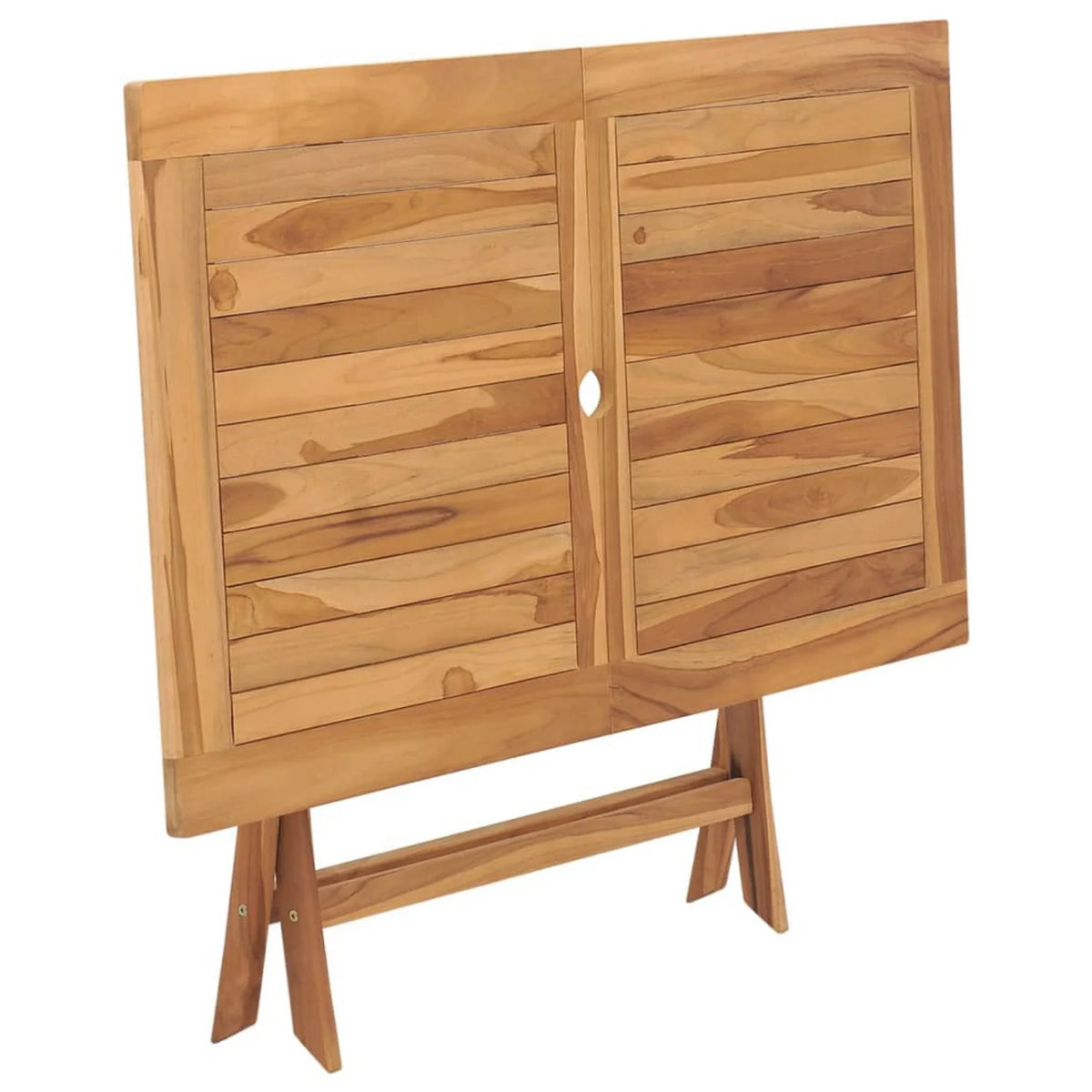 Folding Patio Table Solid Teak Wood Q6032