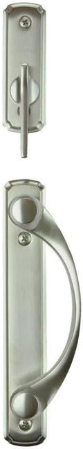 Satin Nickel 2-panel Gliding Door Hardware Set Y8584