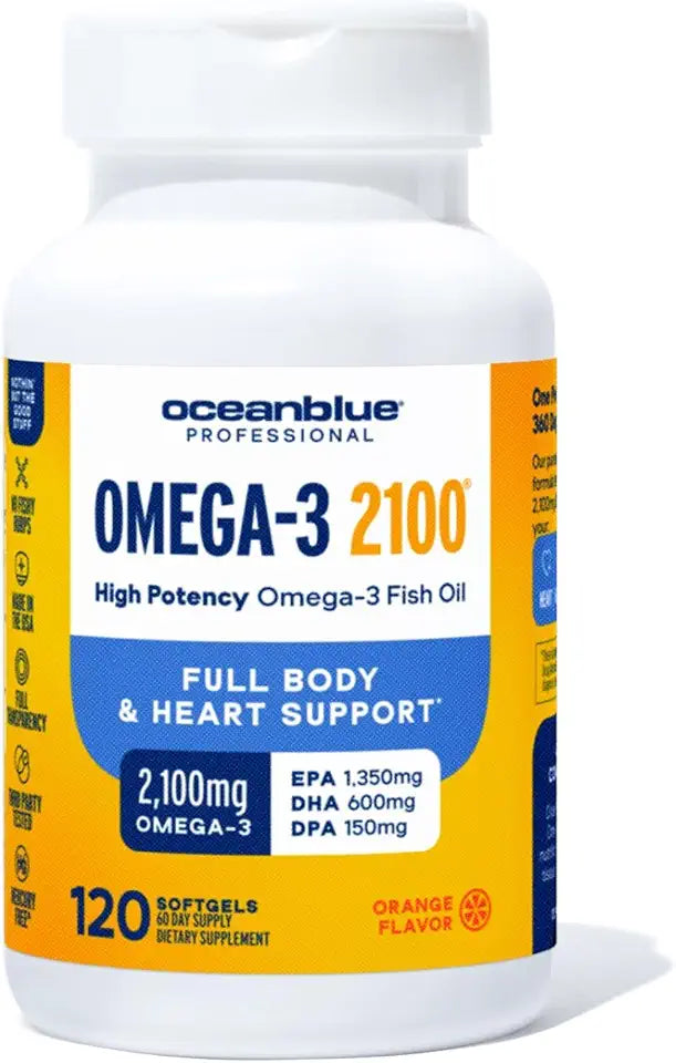 Omega-3 Fish Oil 120 ct Orange Flavor B475600