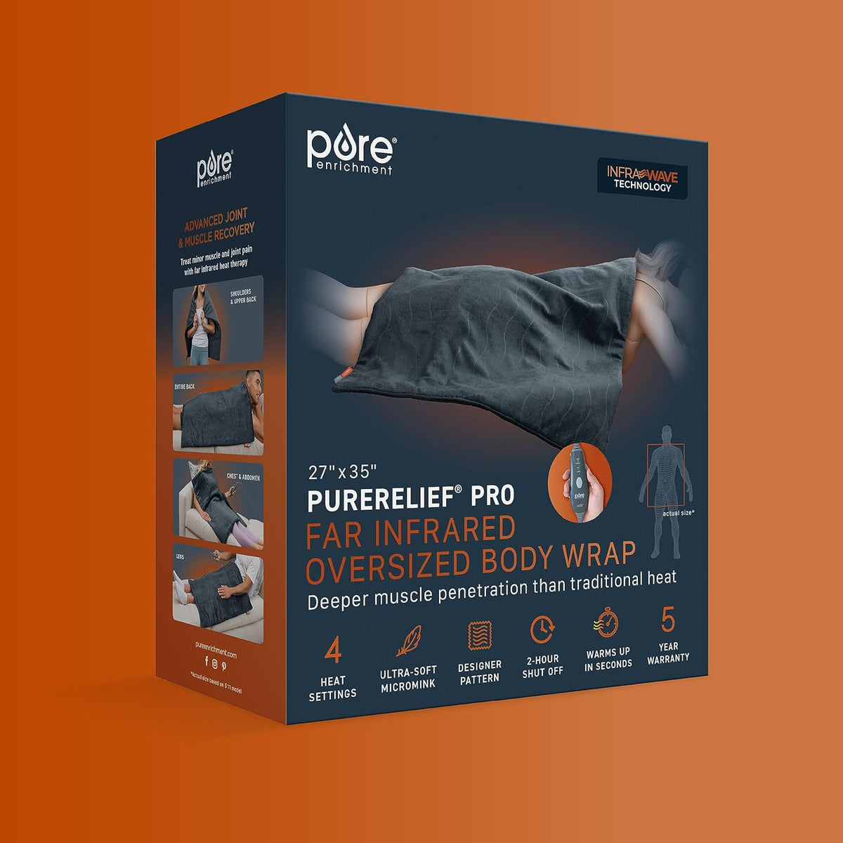 Oversized Far Infrared Heating Pad T534478