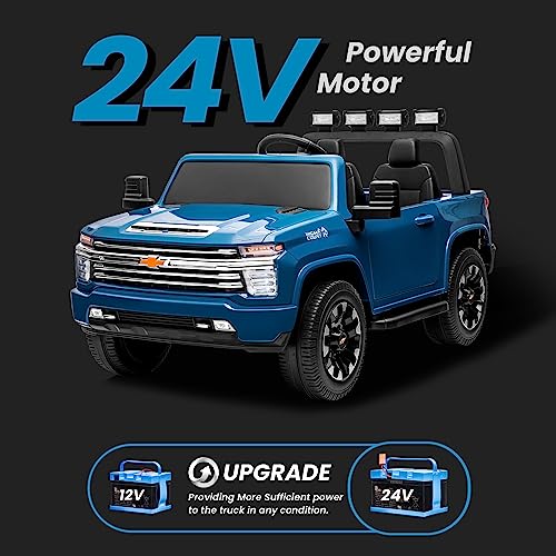 24V Ride On Car Blue P8836