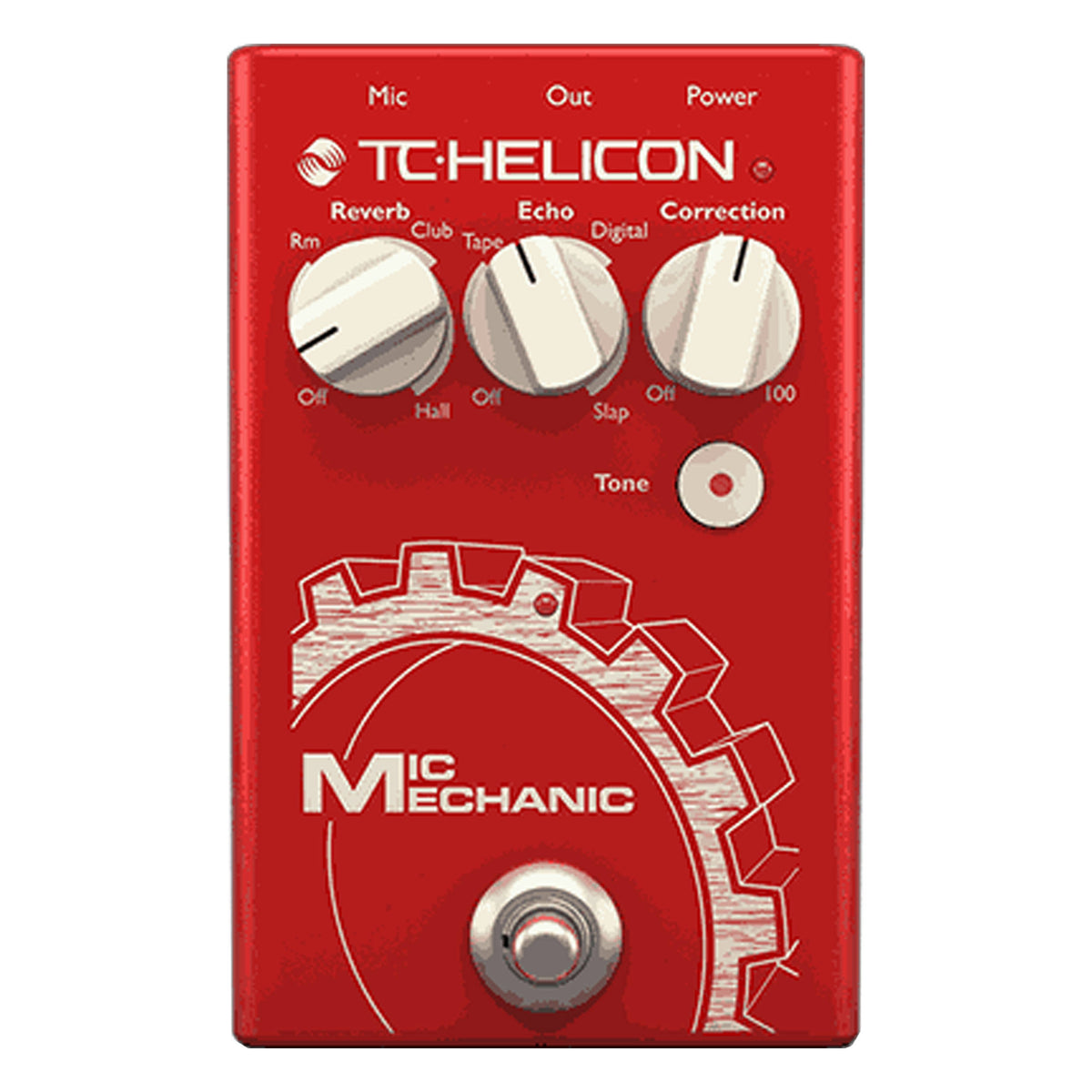 Vocal Effects Pedal with Reverb, Echo & Pitch Correction X372
