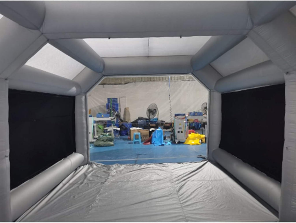 26x13x10Ft Inflatable Spray Booth with Two Air Filter System E5738
