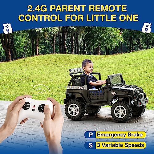 12V 2 Seater Ride On Car with Remote Control K982