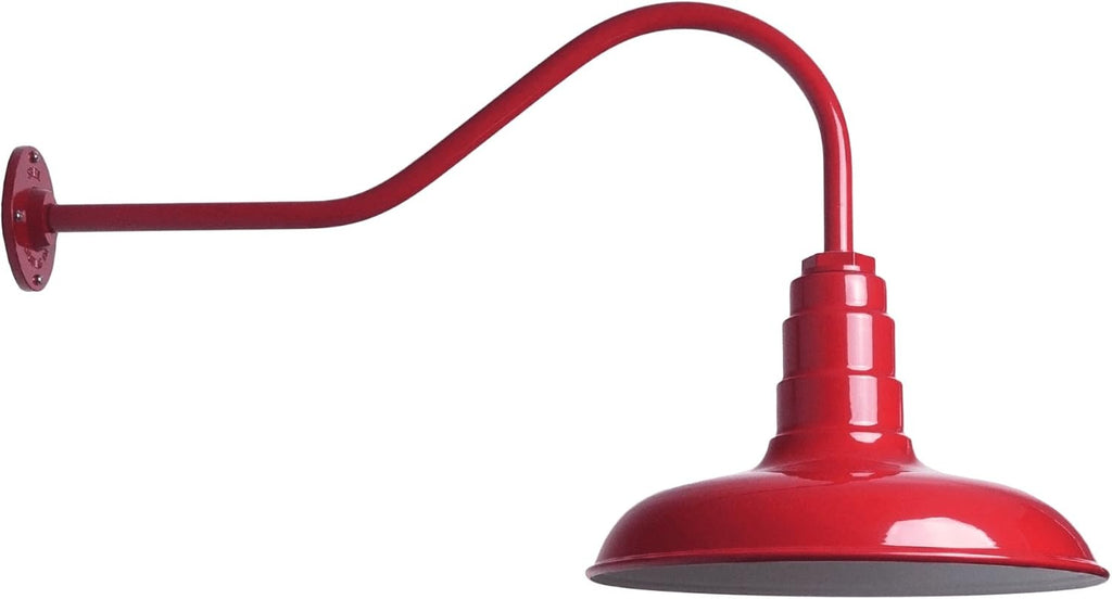 Gooseneck Barn Light 16 Gooseneck Black R6080