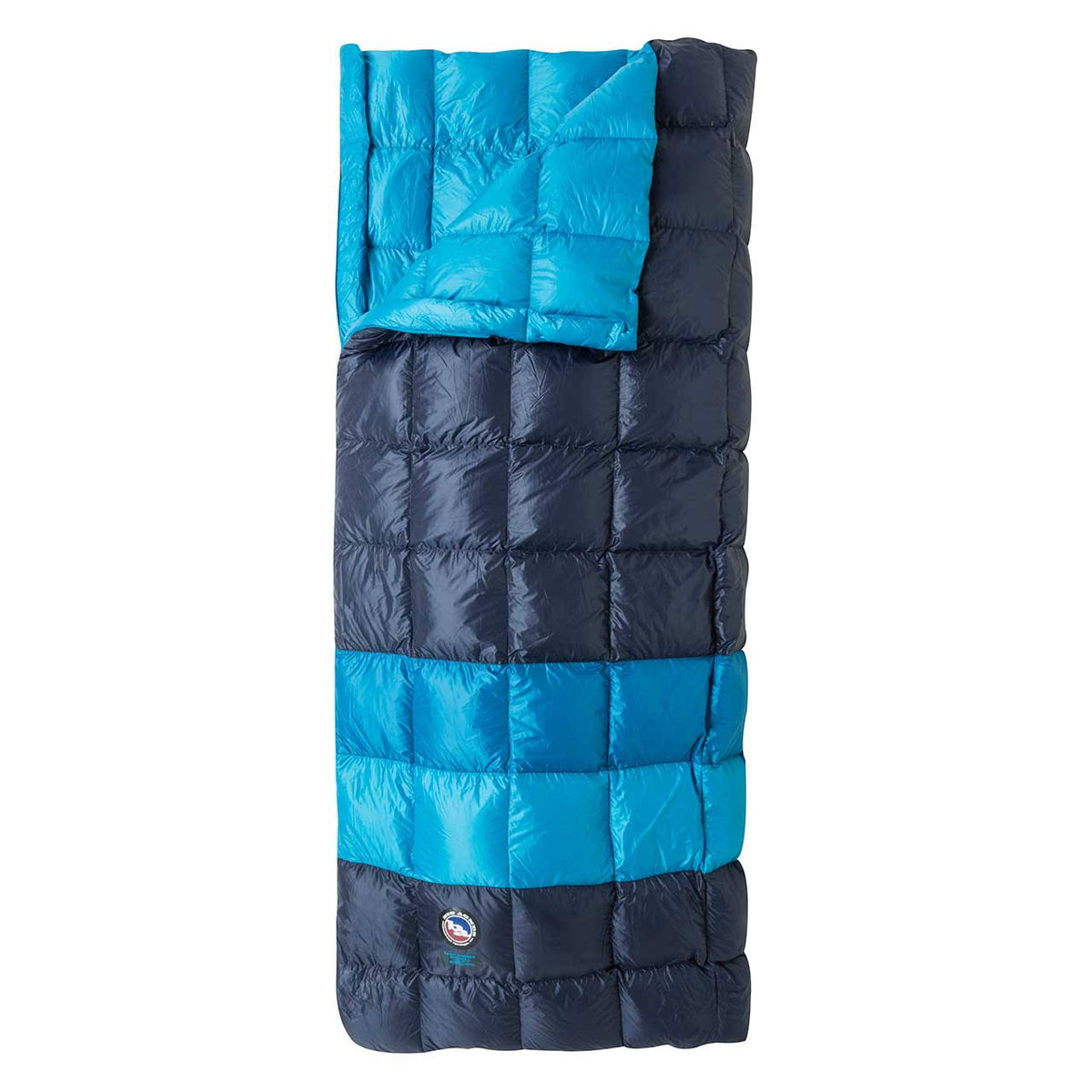 Long Wide Blue Stripe Bedroll C404829