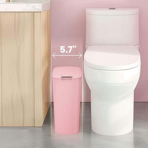 Automatic Motion Sensor 2.6 Gallon Touchless Trash Can White U602981