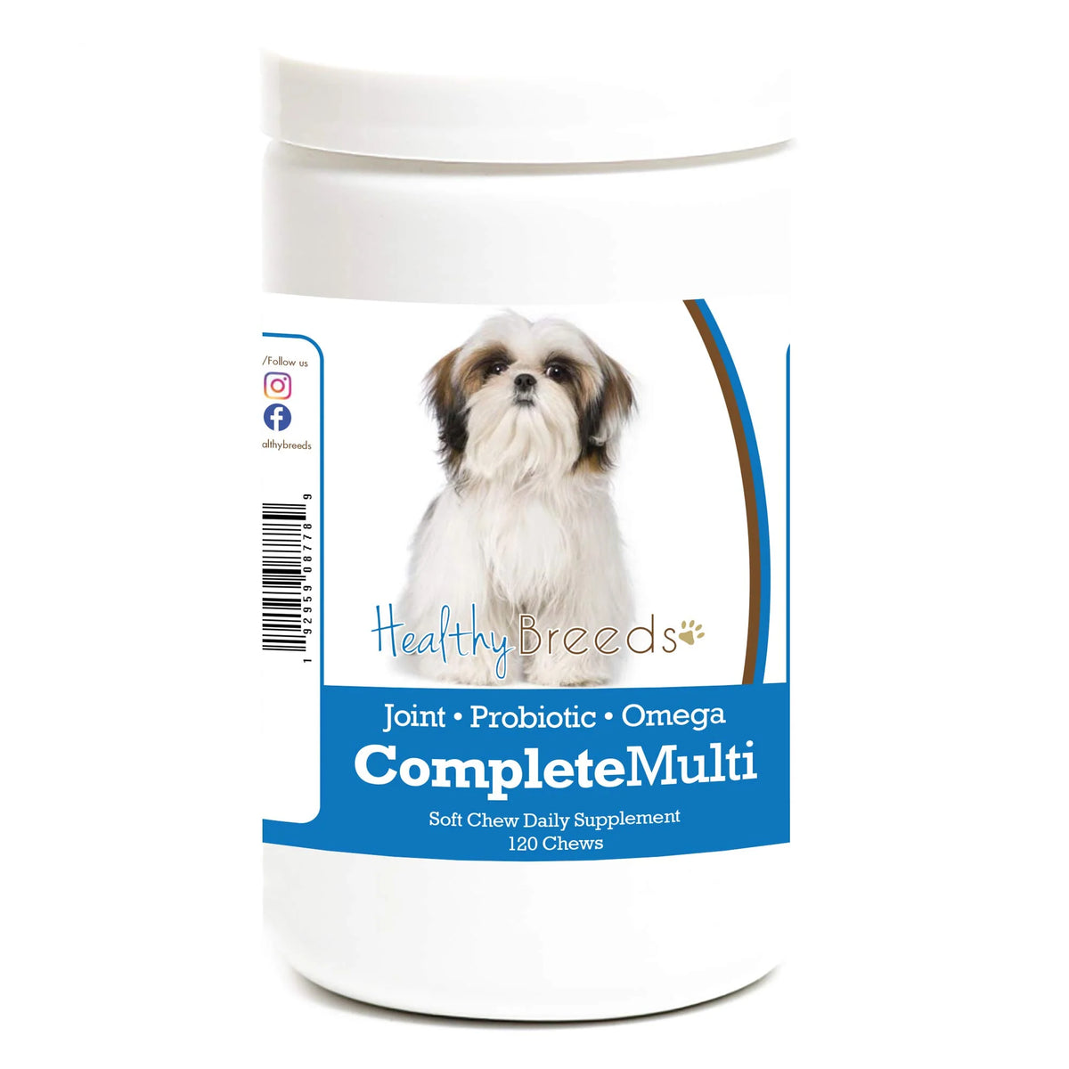 Shih Tzu Multivitamin Soft Chew 120 Count H814182