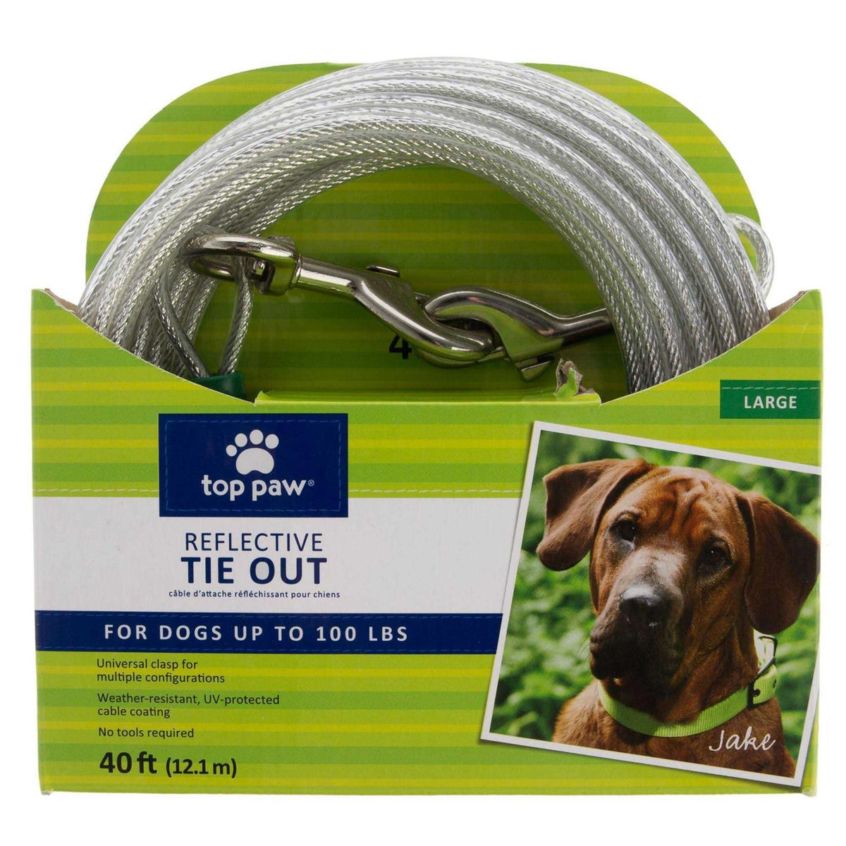 Reflective Dog Tie Out Y6869
