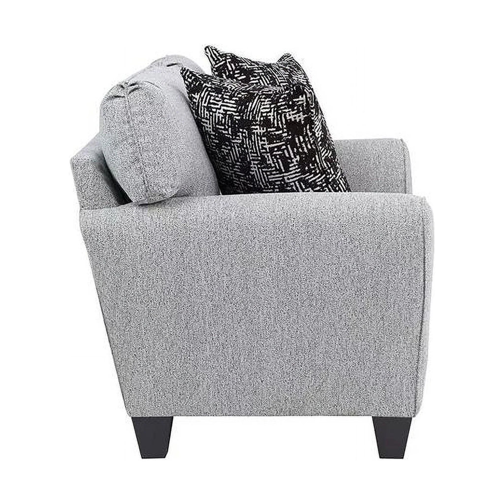 Cream Woven Poly Sofa V7655