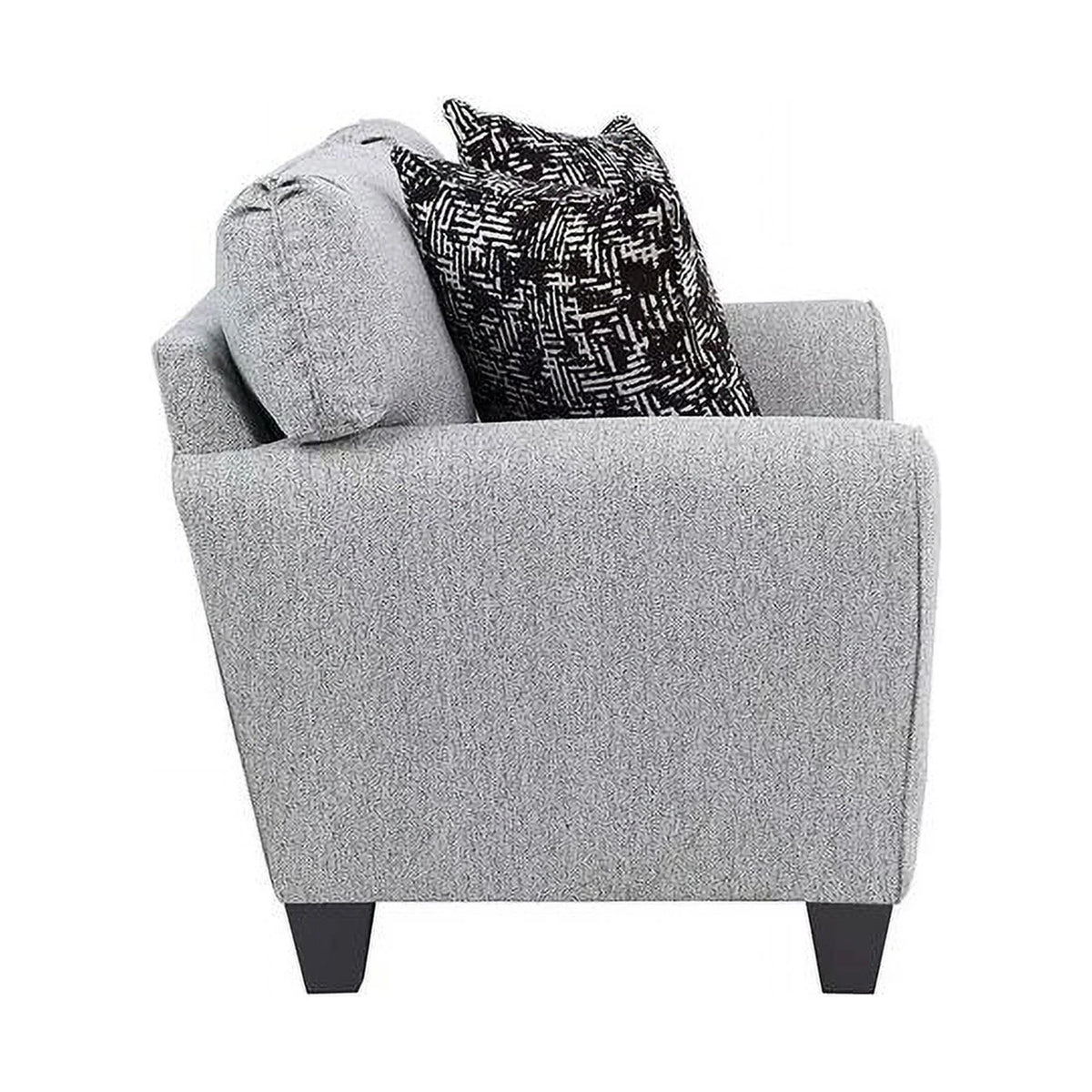 Cream Woven Poly Sofa V7655