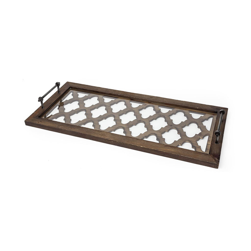 Brown Wood Tray K19288