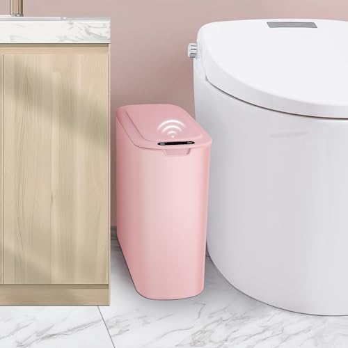 Automatic Motion Sensor 2.6 Gallon Touchless Trash Can White U602981