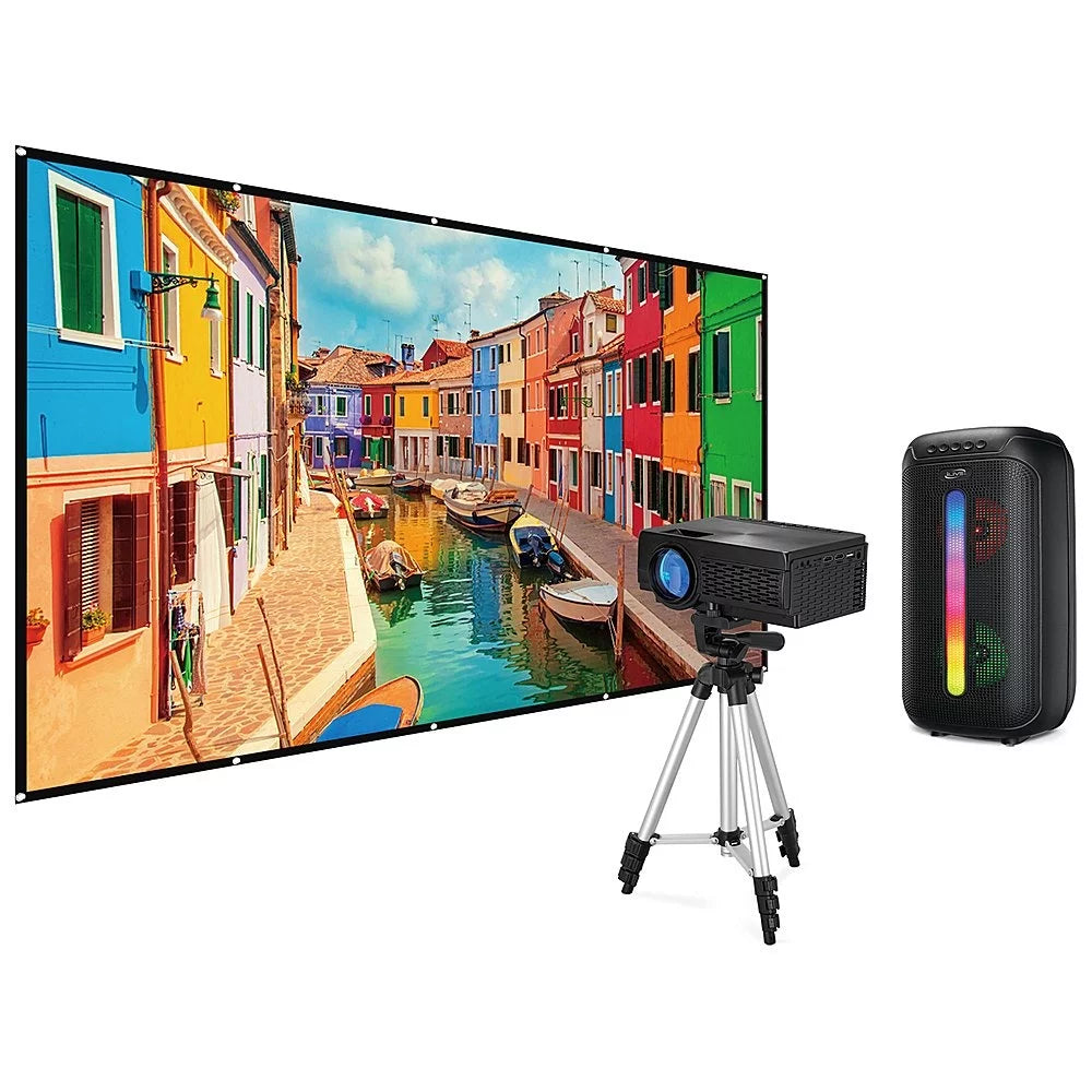 Black Pop-up Movie Theater Kit S1010