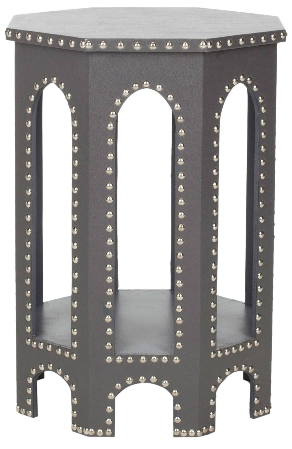 Grey End Table T54743