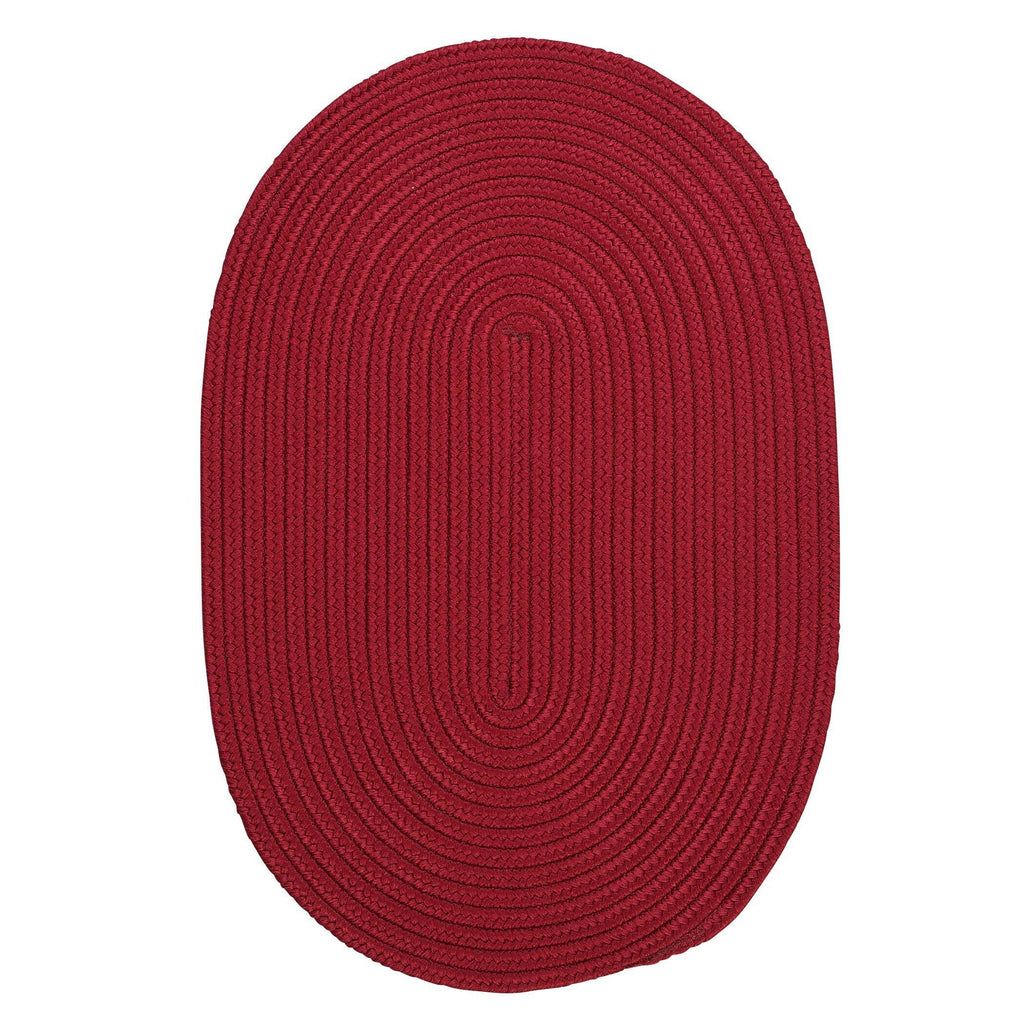Gray Oval Reversible Braided Runner J89536