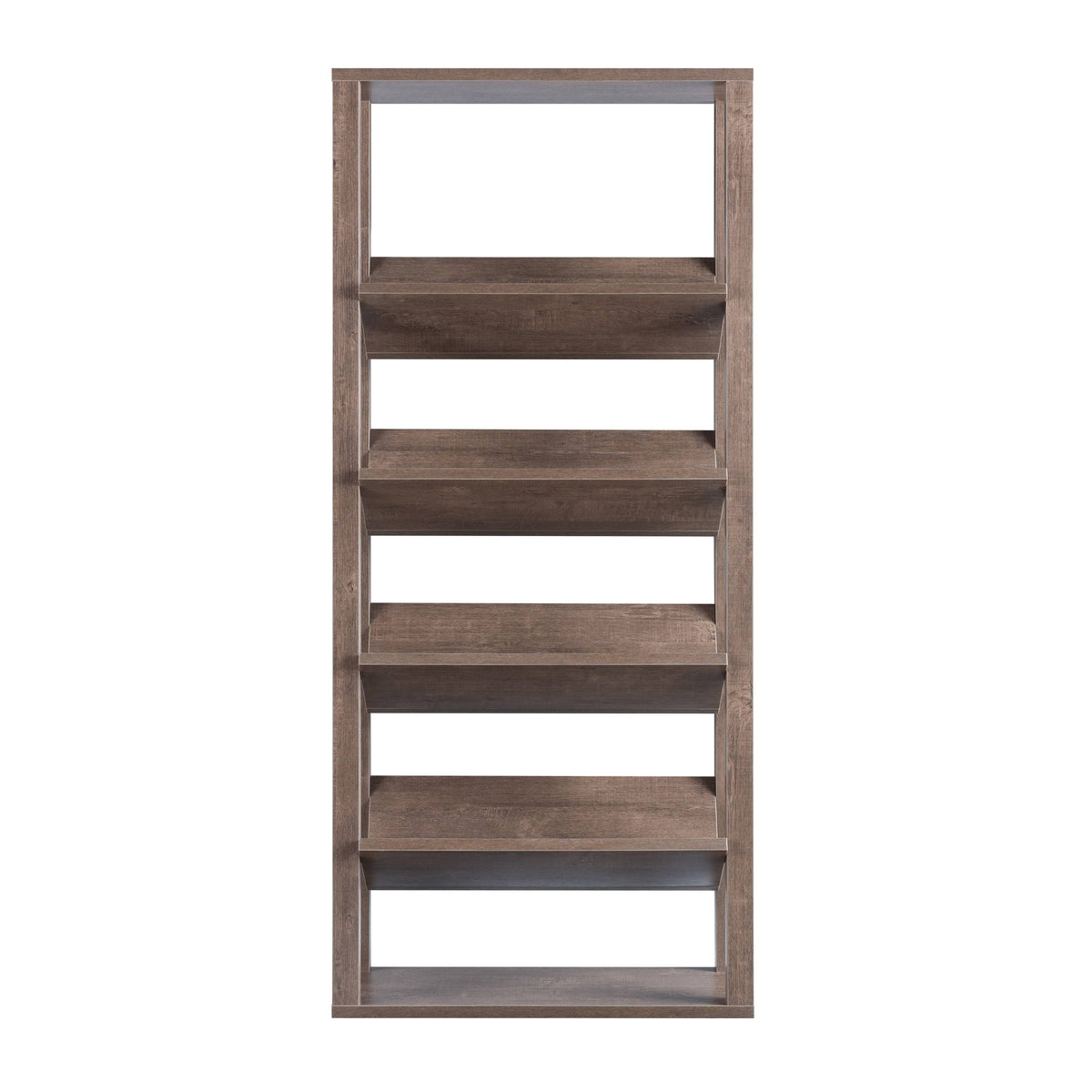 Walnut Oak 5-Shelf Bookcase H344712