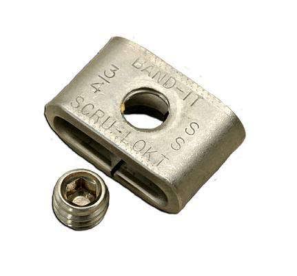 Scru-Lokt Buckles, 301SS 1/4 Hard, 10 - 32 x 5/32 SS, 50 Pieces/Box, Steel H213
