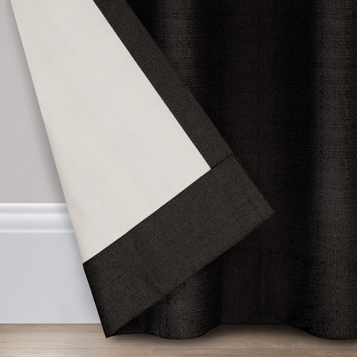 Blackout Rod Pocket Single Curtain Panel, 42" x 63" Q784