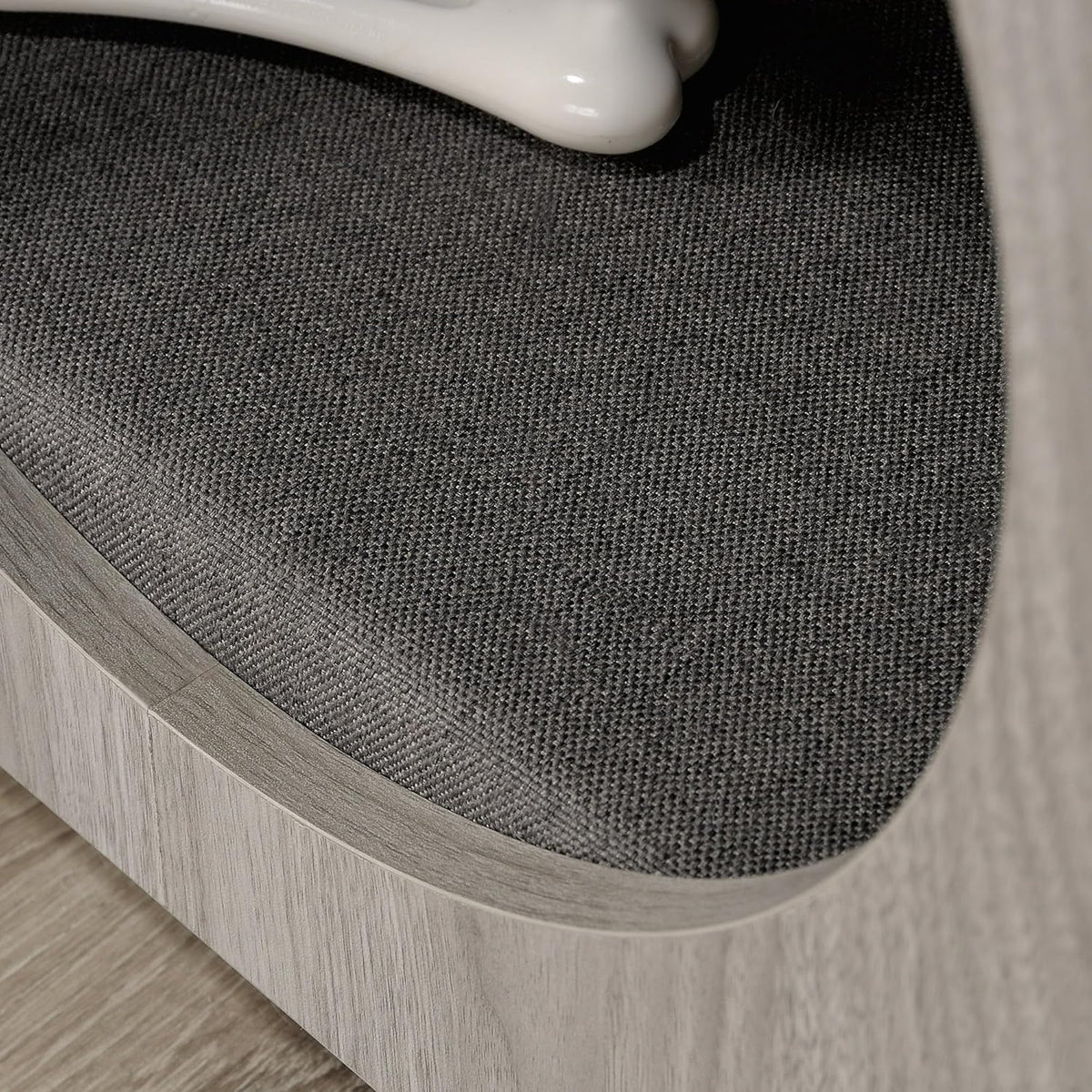 Light Walnut Pet Bed Side Table Combo Y2415