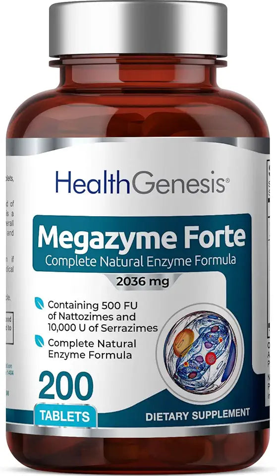 200 Tablets Natural Plant Proteolytic Enzymes A1681
