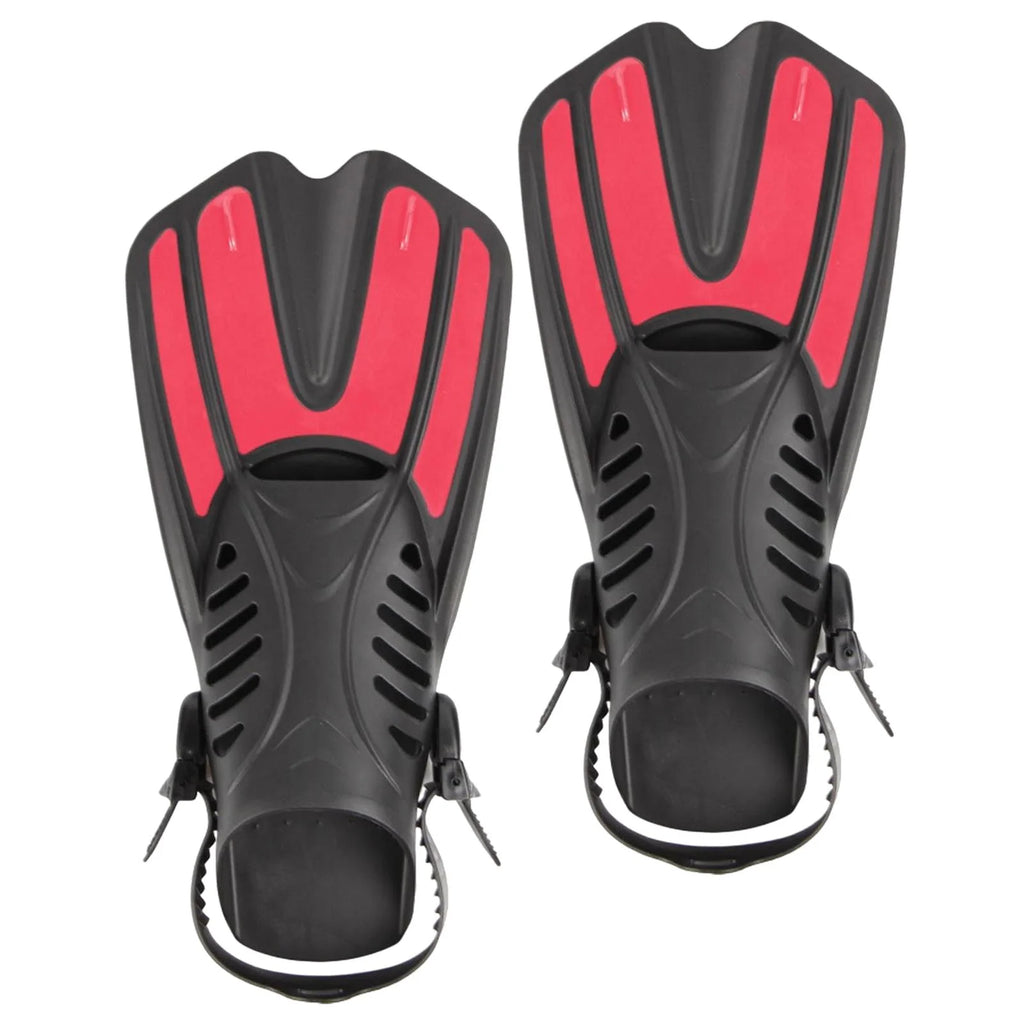 Pink Flexible Diving Flippers J305582