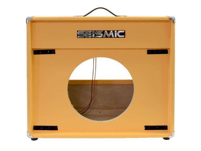 Orange Tolex 12x22 Guitar Speaker Cabinet 1x12 Cab D2089