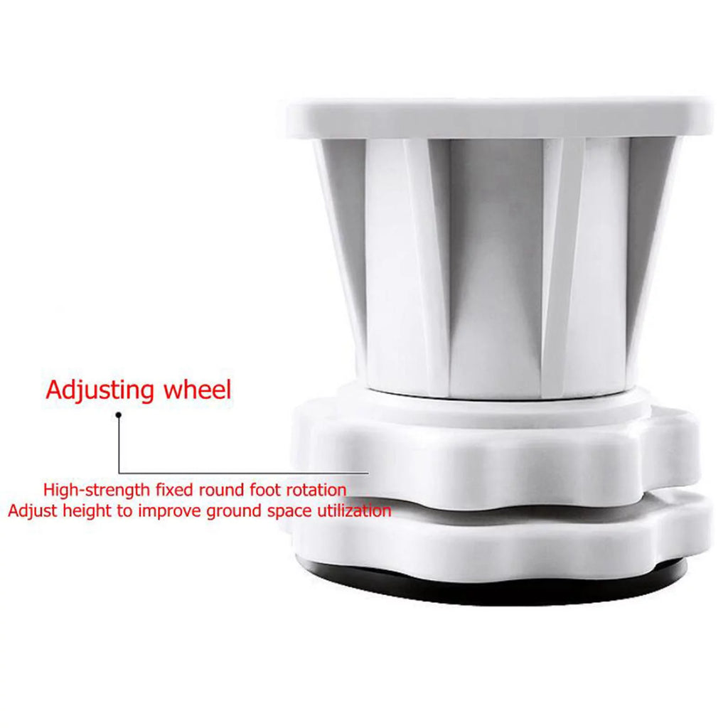 Adjustable Refrigerator Stand White V6262