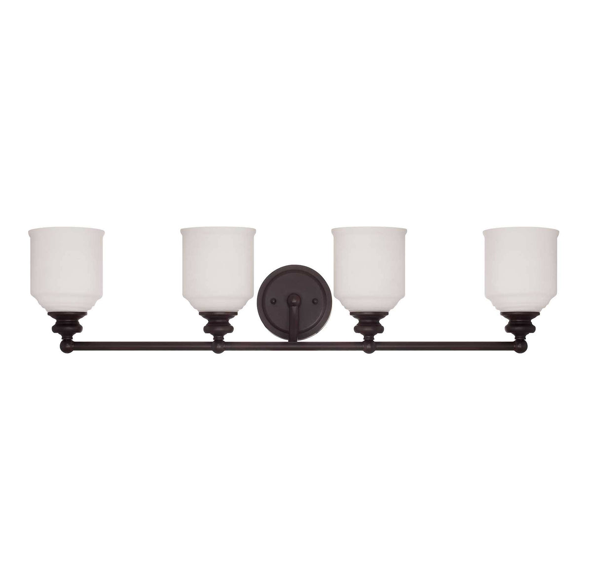 4 Light Bath Bar in English Bronze I7616