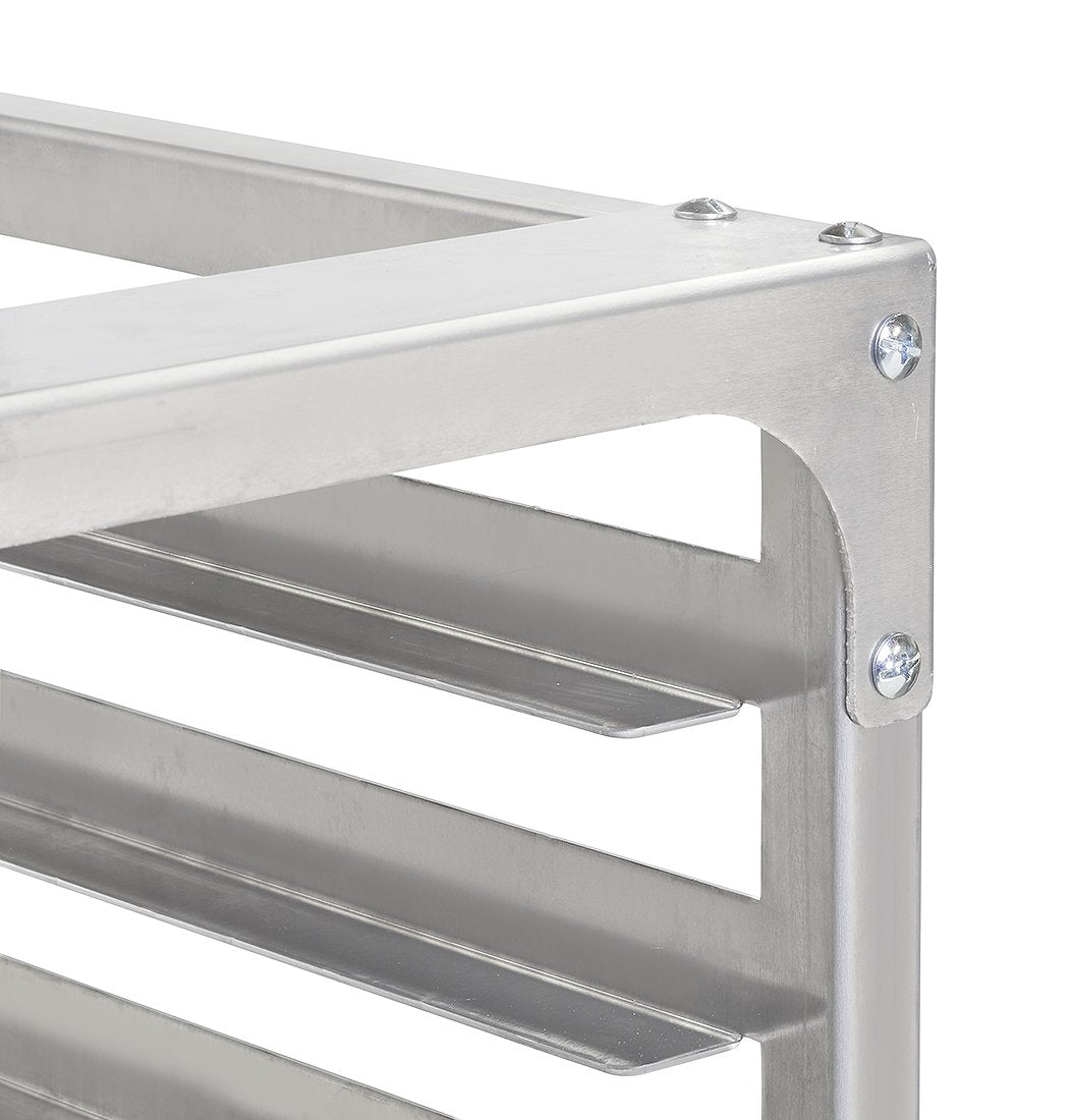 15 Tier Aluminium Bun Rack with Heavy Duty Plate Casters C188