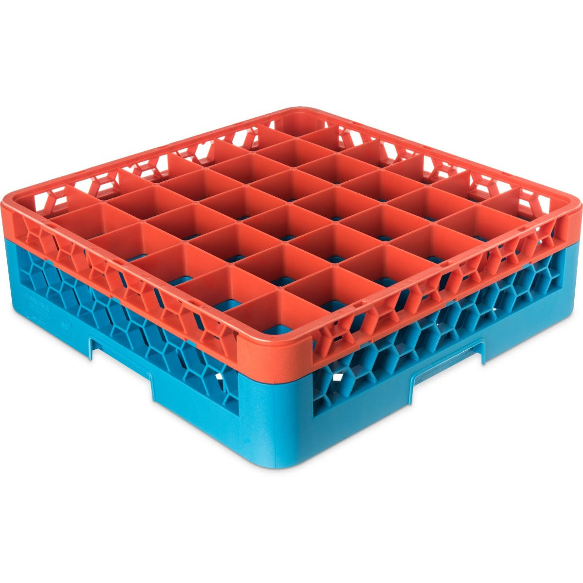 49 Compartments Dishwasher Glass Rack with 1 Color Coded Extender A507