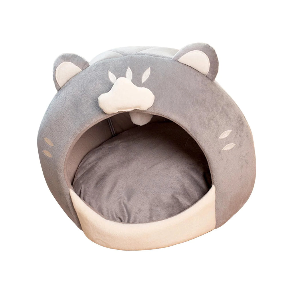 Cat Bed with Plush Ball Inner Cushion Machine Wash M9128