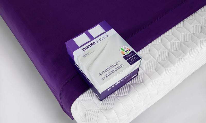 King / Cal King Purple Bed Sheets B350