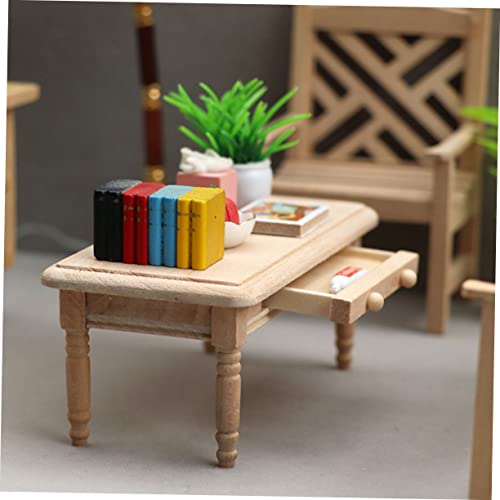 4pcs Plain Blank Mini Wooden End Table Q558