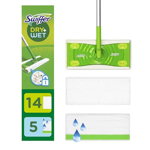 20 Piece Dry and Wet Mop Starter Kit with 19 Refills S500