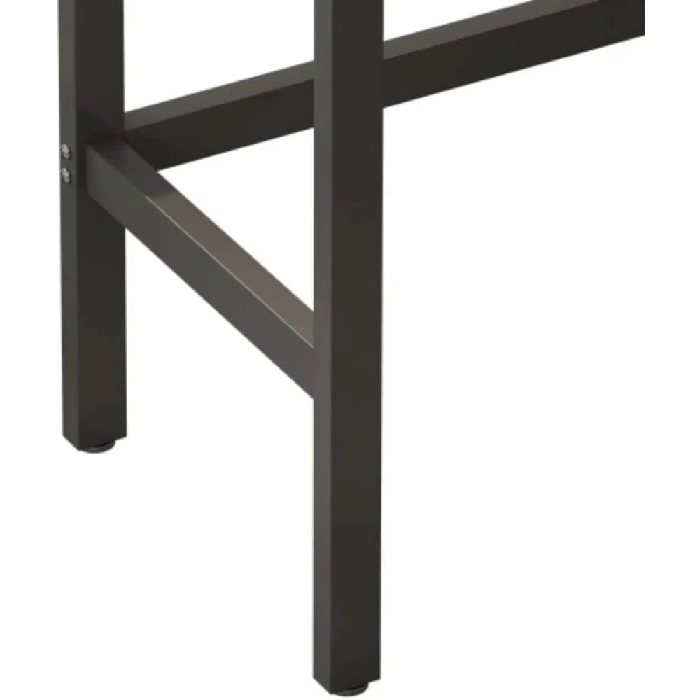 Kitchen Dining Table Set with 3 Stools X610