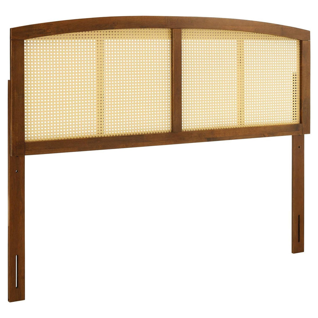 Walnut Cane King Headboard V33117