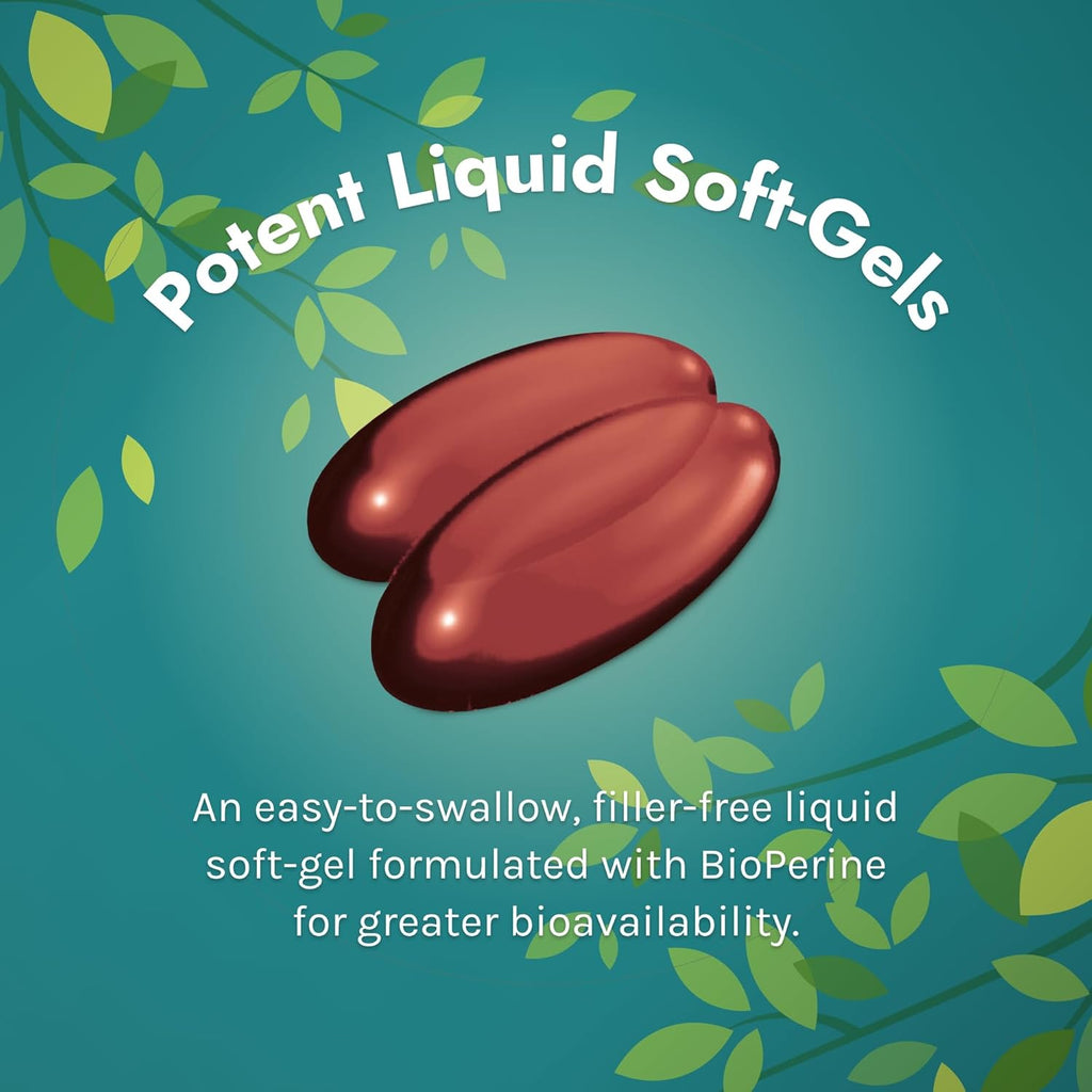 60 Liquid Soft-Gels Nitric Oxide Supplement Y349