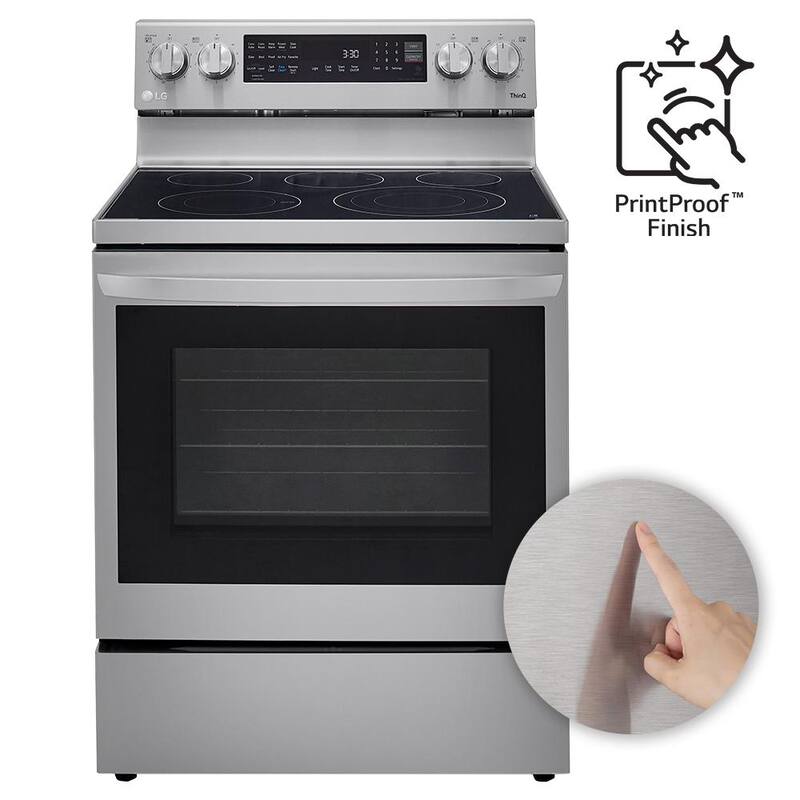 6.3 cu. ft. Electric Range Single Oven with Air Fry J395