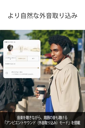 Navy Blue Noise Canceling Wireless Bluetooth Headphones V39771