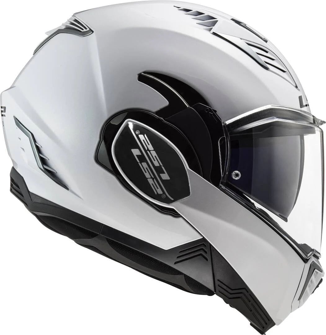 Solid White Motorcycle Helmet T9024