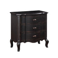 3-Drawer Contemporary Wood Nightstand C87555