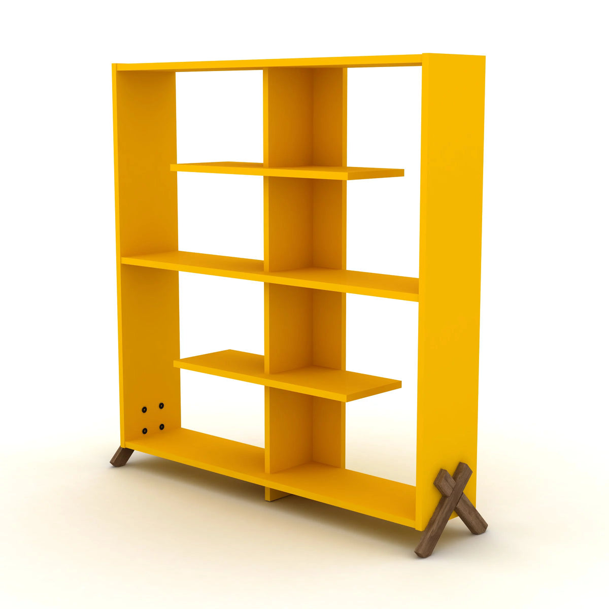 4 Tier Wood Bookshelf Y181118